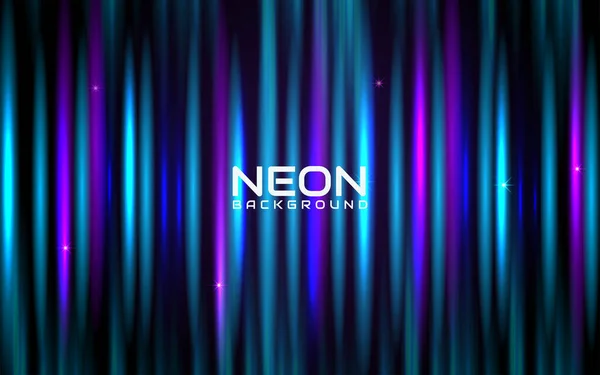 Absztrakt Neon Háttér Tervezés — Stock Vector