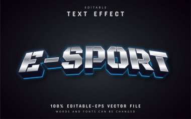 Esport metin efekti düzenlenebilir