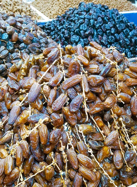 Dates Sale Souk Marrakesh Morocc — Fotografia de Stock