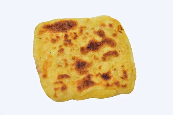 Moroccan Stuffed Msemmen Ramadan Isolated White Backgroun — Φωτογραφία Αρχείου