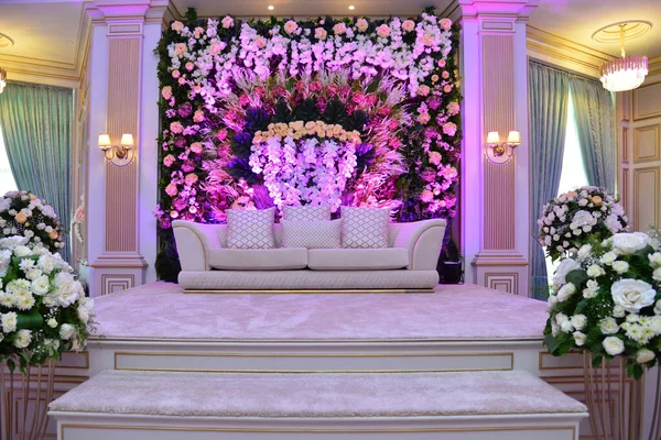 Decoração Casamento Luxuosa Magnífica Bonita — Fotografia de Stock