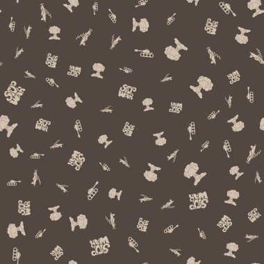 DUR SAVAŞ - Dünya barışı ve pasifizm teması üzerine el yazısıyla yazılmış yazması yazının vektörsüz örüntüsü. Savaş karşıtı geçmiş, doku