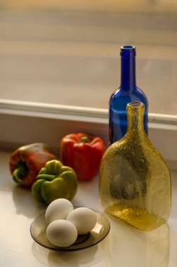 Biber ve yumurtalarla dolu bir hayat