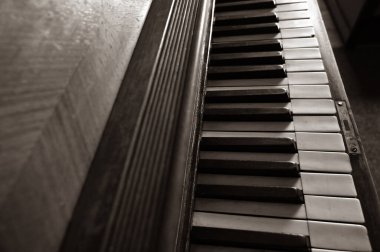 piyano klavyesi klasik müzik enstrümanı