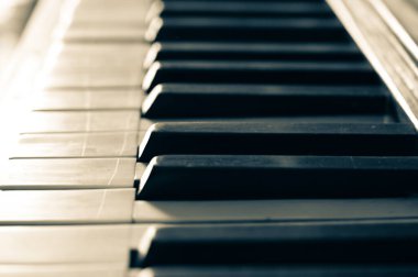 piyano klavyesi klasik müzik enstrümanı