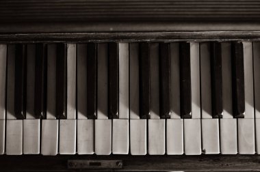 piyano klavyesi klasik müzik enstrümanı