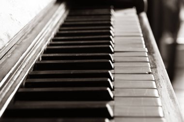 piyano klavyesi klasik müzik enstrümanı