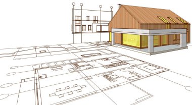 ev projesi planı 3d oluşturma