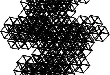 soyut geometri 3d biçimlendirmesi