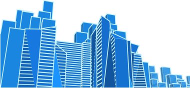 soyut mimari 3d resimleme arkaplanı