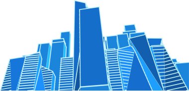 soyut mimari 3d resimleme arkaplanı