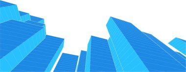 soyut mimari 3d resimleme arkaplanı