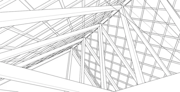 House Roof Design Illustration — Image vectorielle