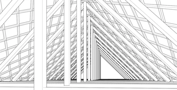 House Roof Design Illustration — стоковый вектор