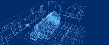 ev geleneksel mimarisi 3D görüntüleme