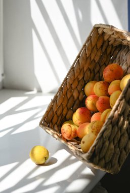 Tablo Tarih temiz olgun kayısı