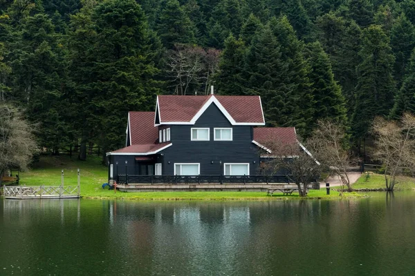 Bolu Golcuk Tabiat Parki Parque Nacional Bolu Lugares Interés Turísticos —  Fotos de Stock