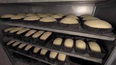 Kavanozlar fırında çiğ ekmek için.