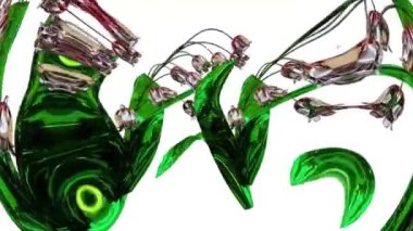 Mor Çan Çiçeği Botanik 3B Hazırlama