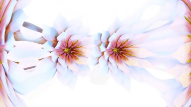 Sulu Botanik Çiçek 3B Hazırlama