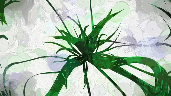 Dandelion Seeds Botanical 3D Rendering