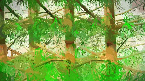 Picea Abies Tree Botanical Rendering — Stock fotografie