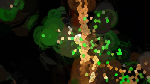 紫杉树植物3D渲染 — 图库照片