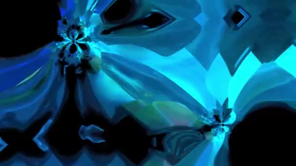 Abstract Liquid Creative Background Digital Rendering — 비디오