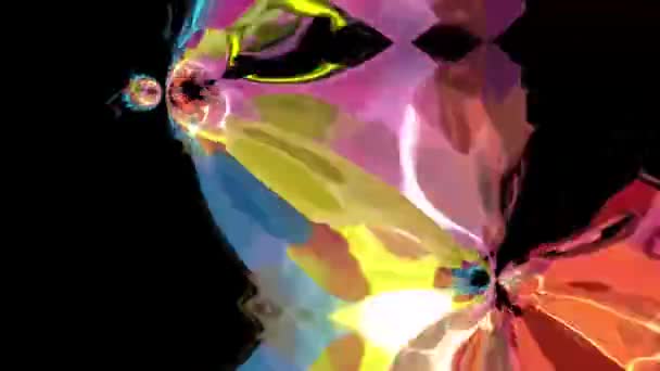 Абстрактне Світло Розкішний Фон Цифрового Рендерингу — стокове відео