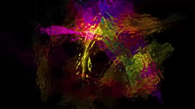 Kozmik Bulutsu Yavaş Canlı Soyut Arkaplan Dijital Hazırlama