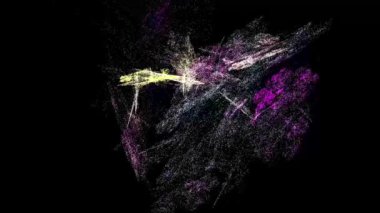 Kozmik Bulutsu Canlı Soyut Arkaplan Dijital Hazırlama