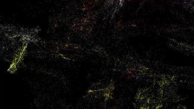 Kozmik Bulutsu Canlı Soyut Arkaplan Dijital Hazırlama