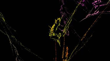 Yaratıcı Soyut Arkaplan Dijital Hazırlama