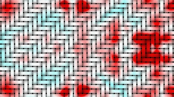 Geometrische Abstracte Patroon Digitale Weergave — Stockfoto