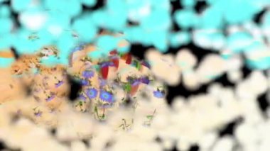 Gökkuşağı Joy Arkaplan Video 3B Hazırlama