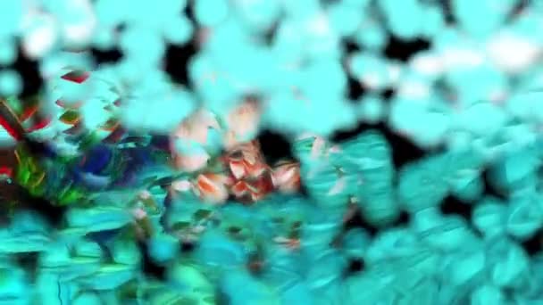 彩虹欢乐背景视频3D渲染 — 图库视频影像