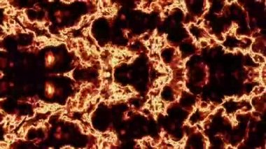 Sıcak Yanan Arkaplan Dijital Hazırlama