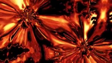 Sıcak Yanan Arkaplan Dijital Hazırlama