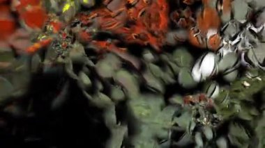 Soyut Canlı Kabarcıklı Dijital Arkaplan Hazırlama