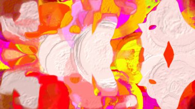 Soyut Canlı Arkaplan Dijital İllüstrasyon