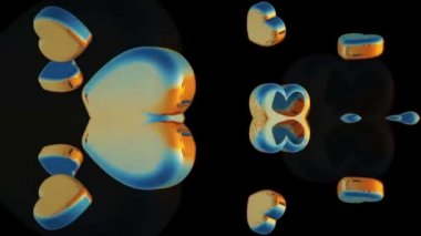 Romantik Kalp Arkaplanı 3B Hazırlama