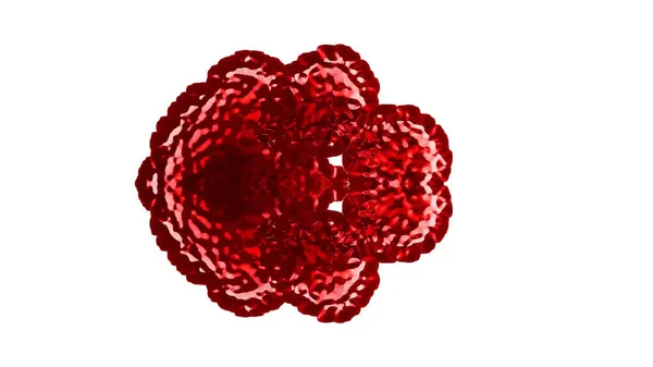 Corona Virus Covid 19大流行病3D渲染 — 图库照片