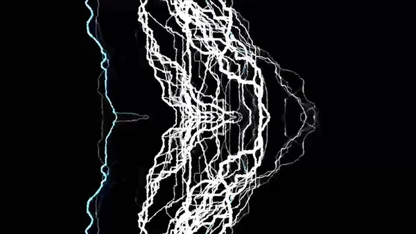 Цифровая Иллюстрация Освещения Электрическим Фоном — стоковое фото