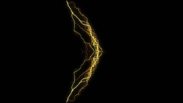 Lighting Electric Background Digital Illustration — Stockfoto