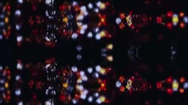 Parıldayan Vibrant Küreler Soyut Arkaplan Dijital Hazırlama