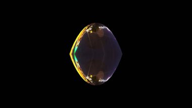 Soyut Canlı Arkaplan Dijital İllüstrasyon