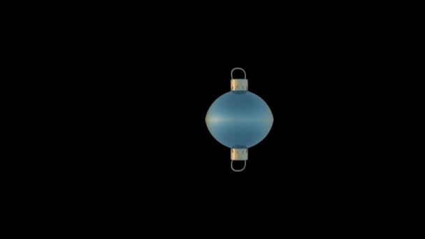 Natal Ano Novo Baubles Animação — Vídeo de Stock