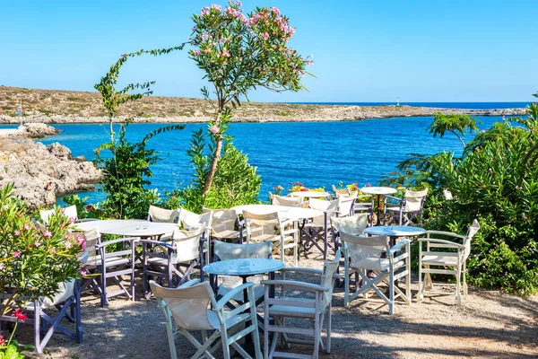 Beautiful Scenery Picturesque Seaside Village Avlemonas Avlemon Kythera Island Greece — Stock Photo, Image