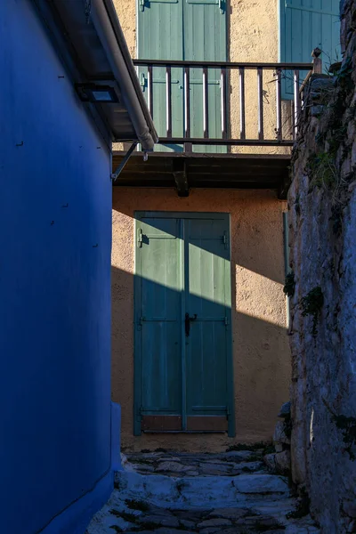 Beautiful Scenery Old Village Chora Alonissos Island Greece Traditional Architectural — Stockfoto