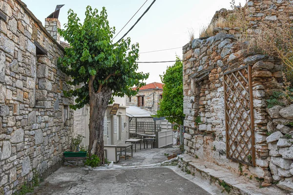Beautiful Scenery Old Village Chora Alonissos Island Greece Traditional Architectural — 스톡 사진